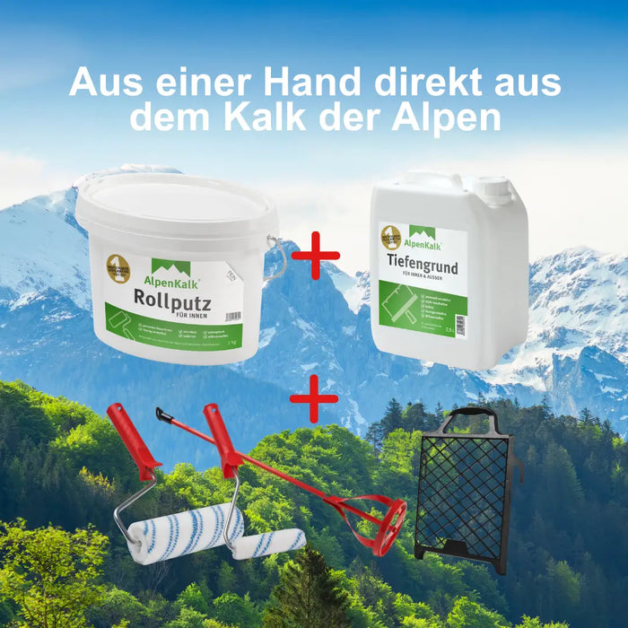 Rollputz FEIN 7 kg (ca. 20 m²) Starterpaket