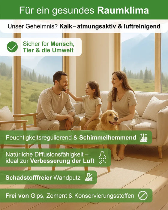 Rollputz rau (1,0 mm) jetzt 7 kg (5+2) / ca. 12 m²