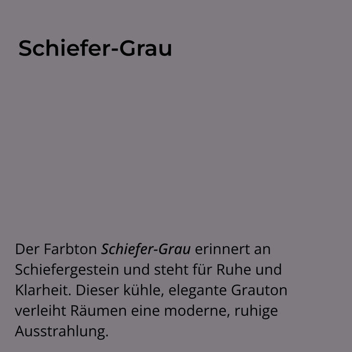 Kalkfarbe INNEN Schiefer-Grau 21 kg (100 m²)