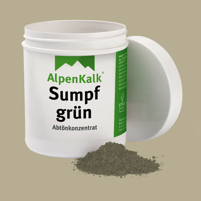 Kalkfarbe INNEN Sumpf-Grün 14 kg (65 m²)