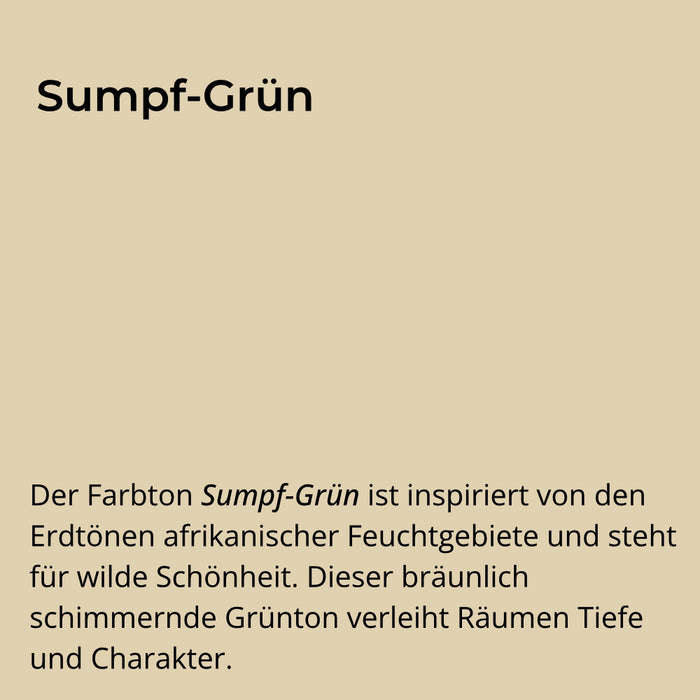 Kalkfarbe INNEN Sumpf-Grün 6 kg (30 m²)