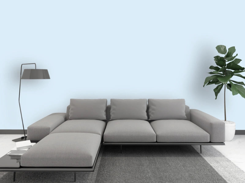 Kalkfarbe INNEN 21 kg Aquamarin-Blau (100 m²)