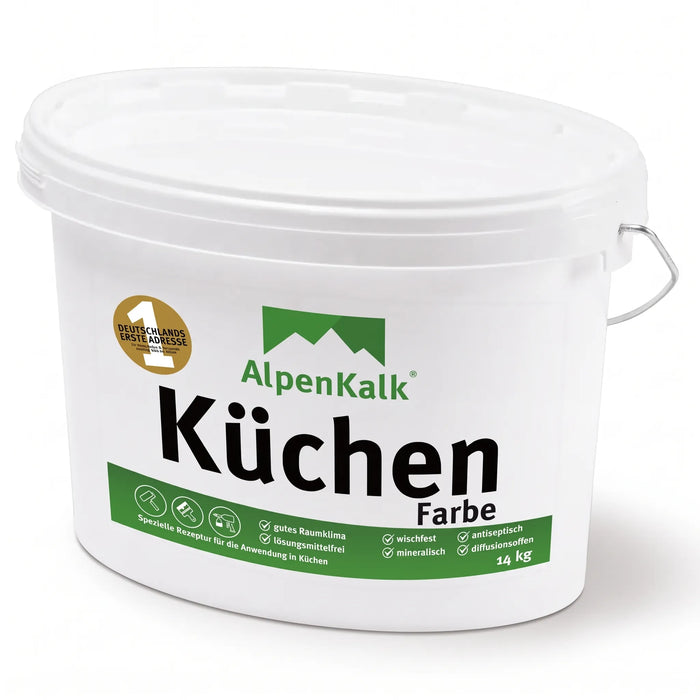 Küchenfarbe - Kalkfarbe 14 kg  / ca. 60 m²