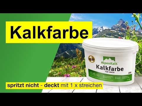 Kalkfarbe INNEN 6 Kg / ca. 30 m²